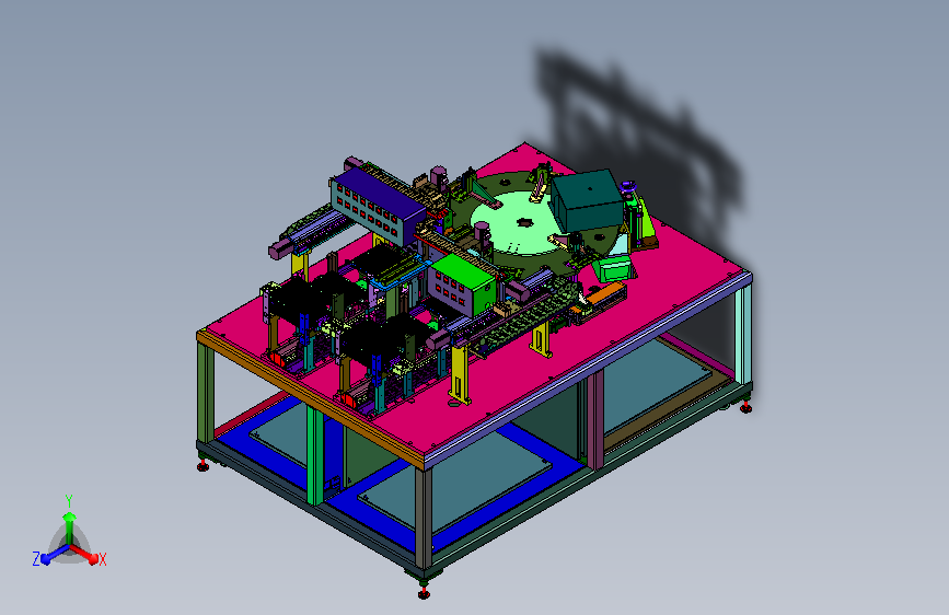 塑材工件联动式标识一体机