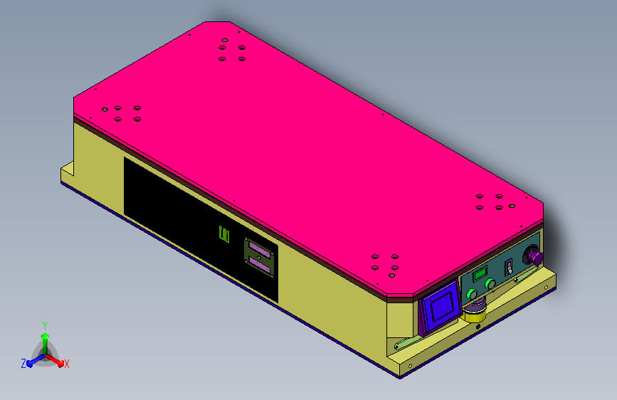 抬升移载式智能导航运输车