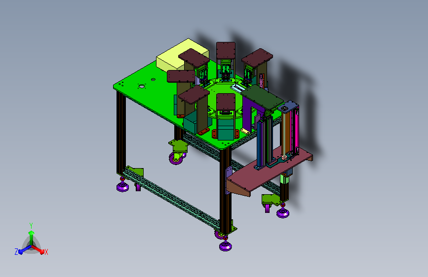 铜材电阻检测分选加工机
