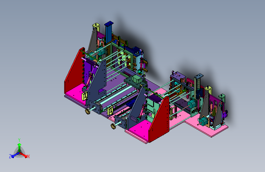 托盘集中储料机构