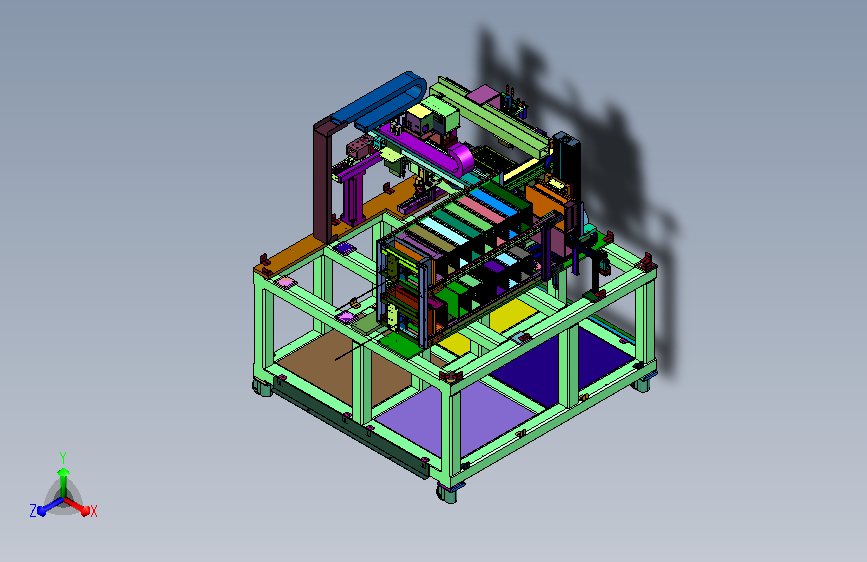 托盘上下料转运质检一体机