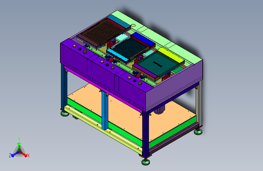 微型元件高速摆盘集成装配设备