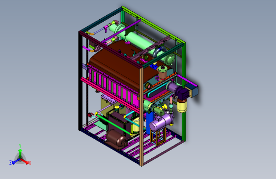 污水污物生化净化蒸发集成装置