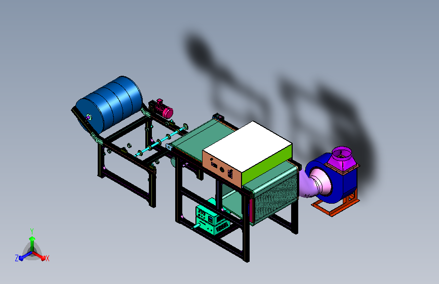 无纺布熔喷加工专用生产线
