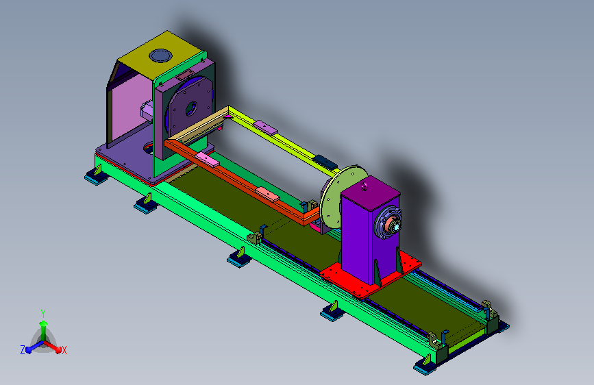 五百公斤重载单轴焊接翻转台