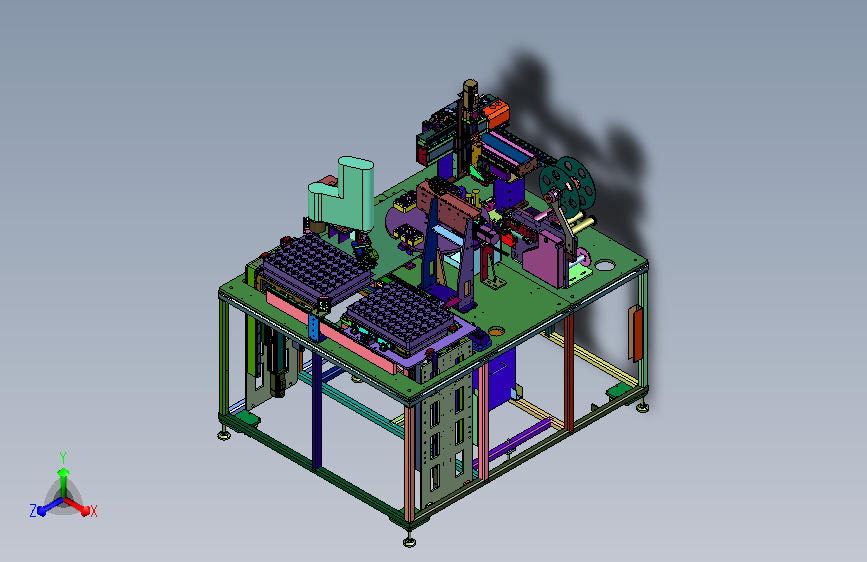 物料覆膜整合加工设备