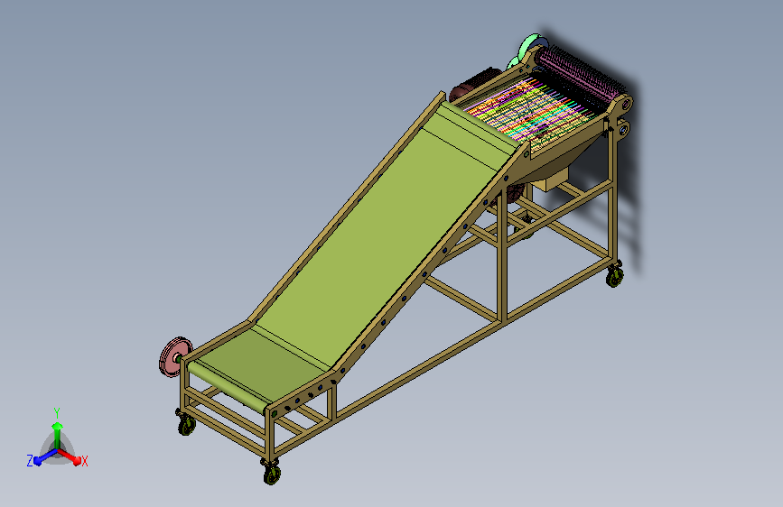 鲜蒜等级分拣智能加工器械