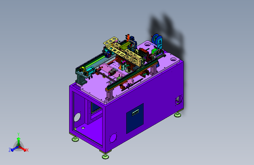 线路板件精准贴标设备