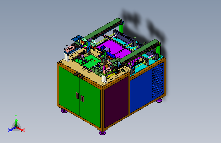 线路板自动化置装成型设备