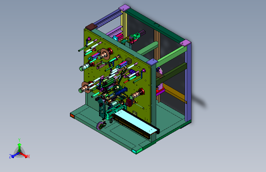 蓄能方芯三轴盘制器械