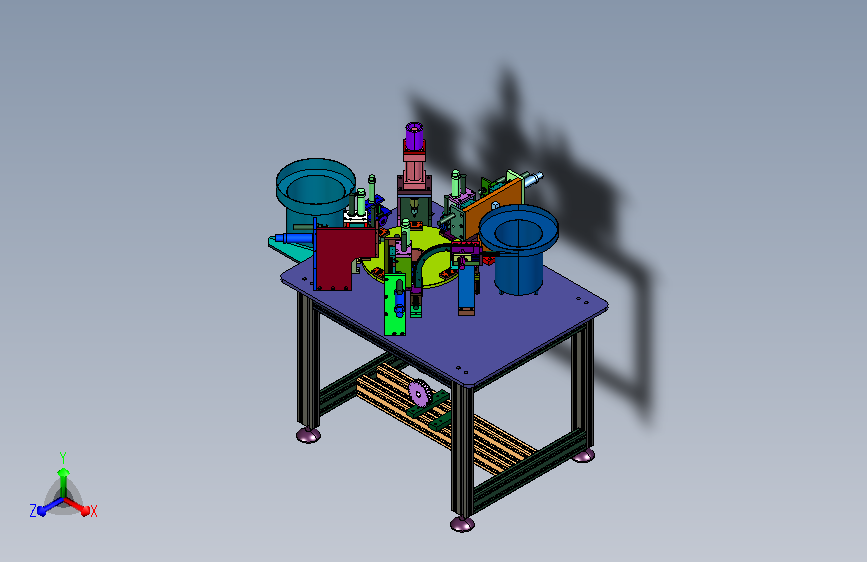 旋转台位铆钉压装设备