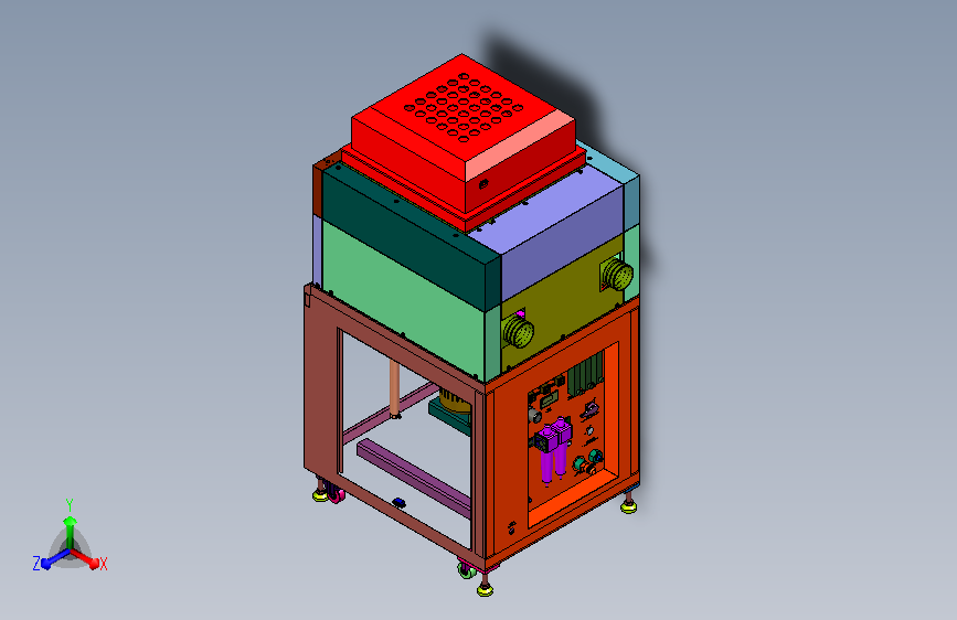 旋转脱污净洗加工机组