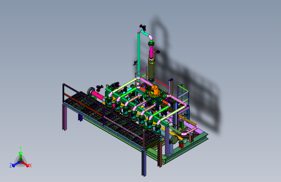油气撬装多通选择阀智能控制装置