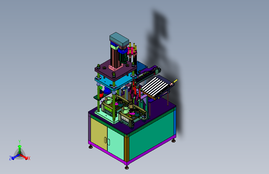 有刷马达轴承对位嵌合组装