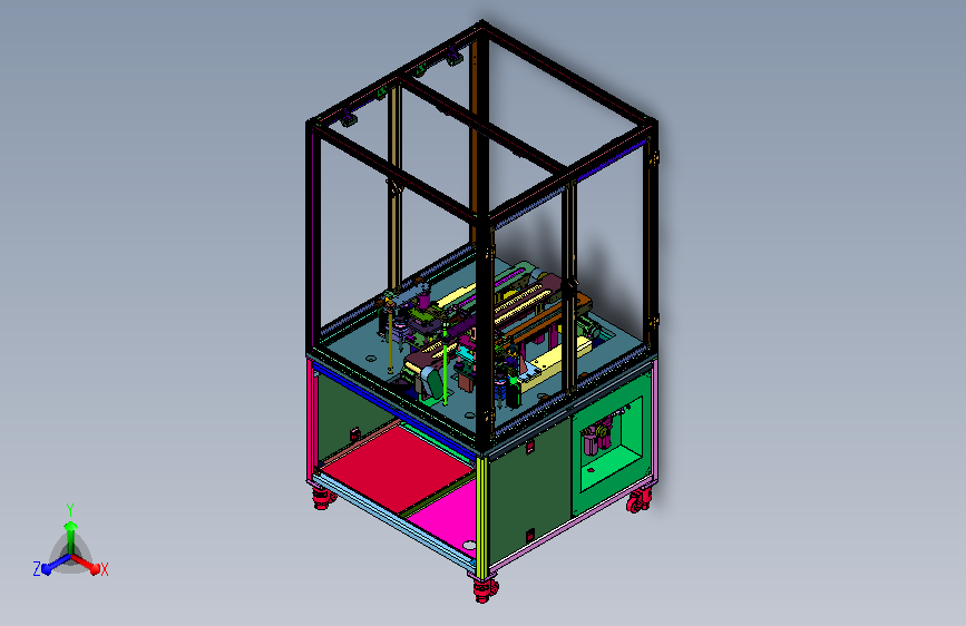 圆筒滚筋滚压装置