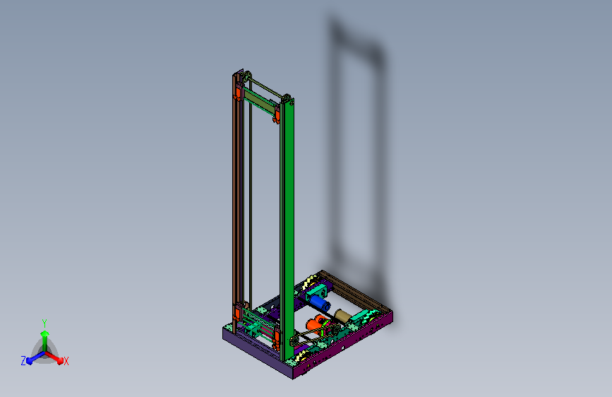 窄道自主导引转运叉车