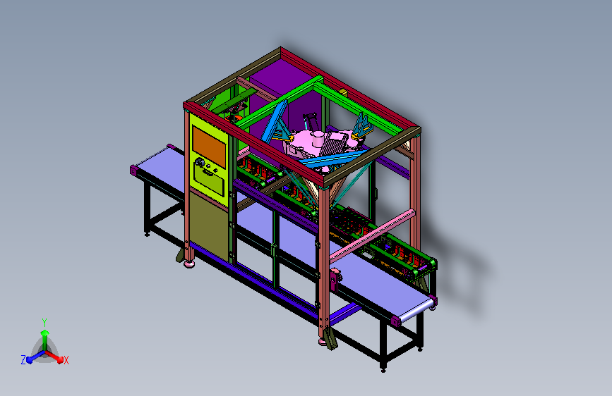 自动化拣选机械装置工作站点