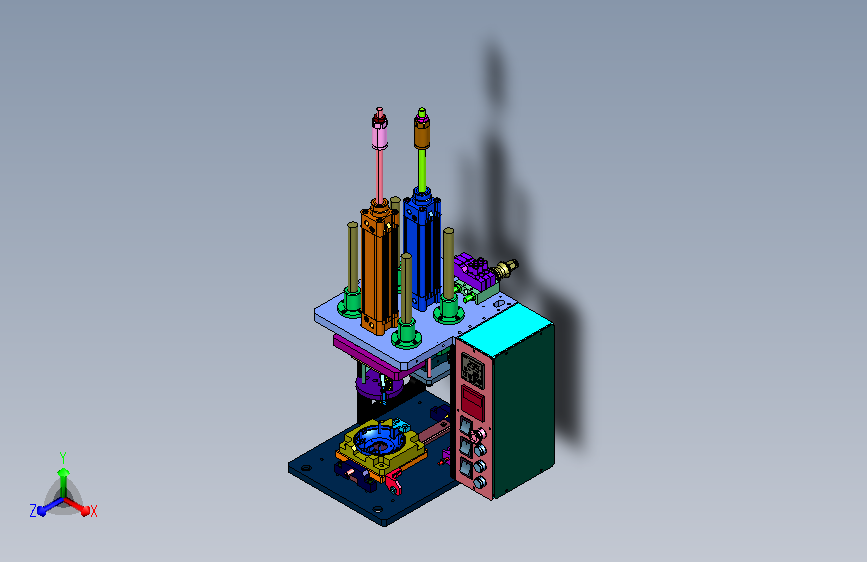 自动化热熔铆合压装机械
