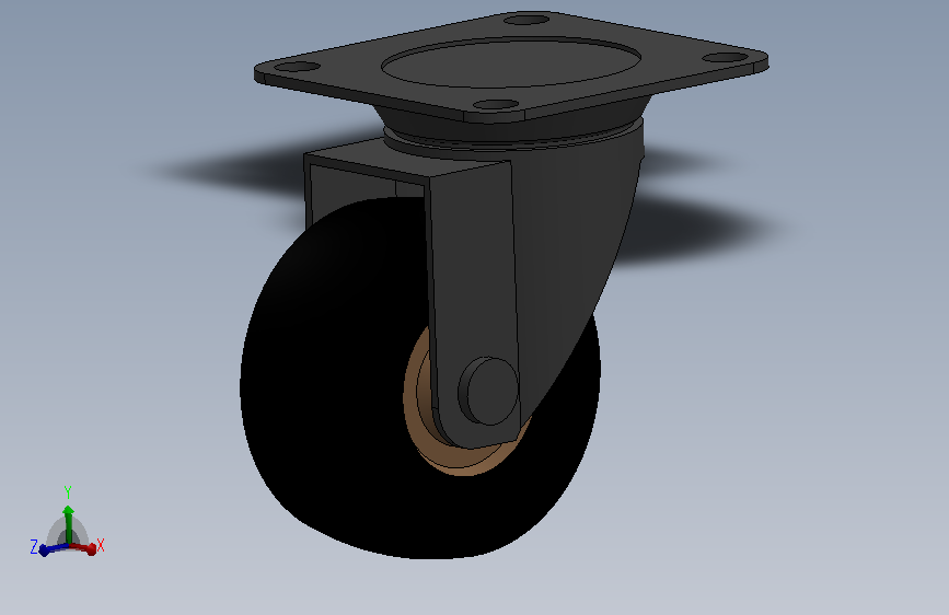 CMGJ75-R2-上盘机脚轮