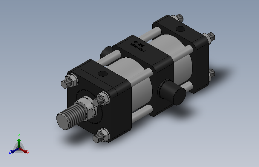 HOB-TC中间摆动型中高压油缸[HOB-φ100×110-TC]
