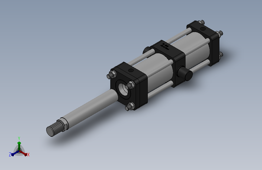 HOB-TC中间摆动型中高压油缸[HOB-φ100×250-TC]
