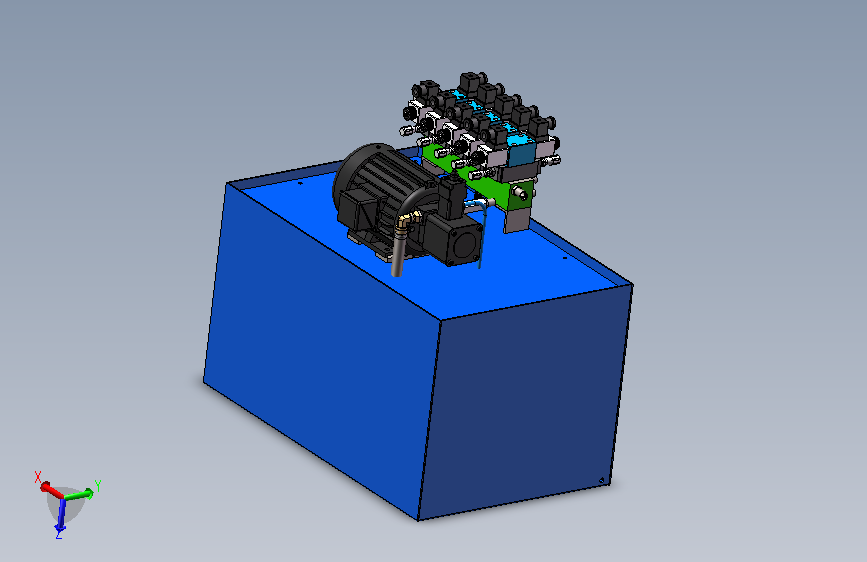 VP后钳口油箱装配