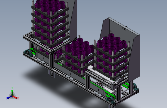 B21-侧皮带水平输送机模型