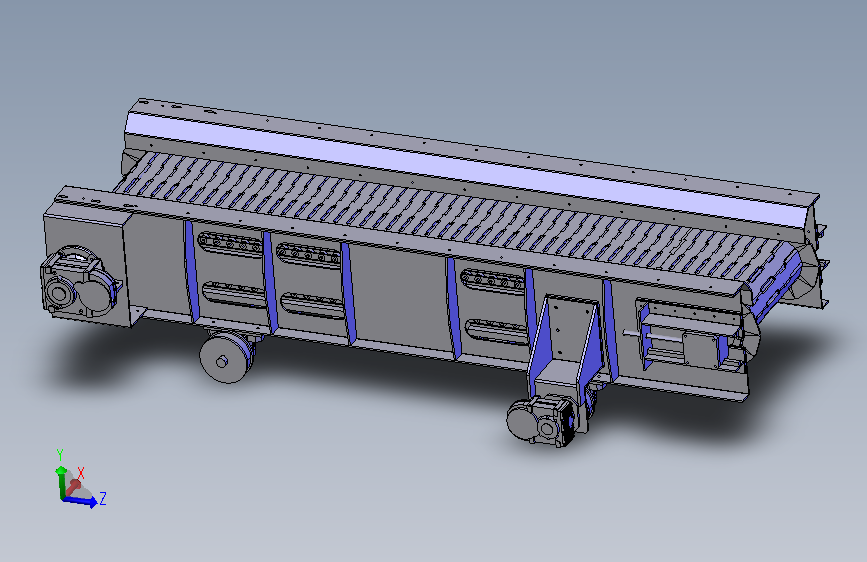 B23-穿梭式输送机 stp
