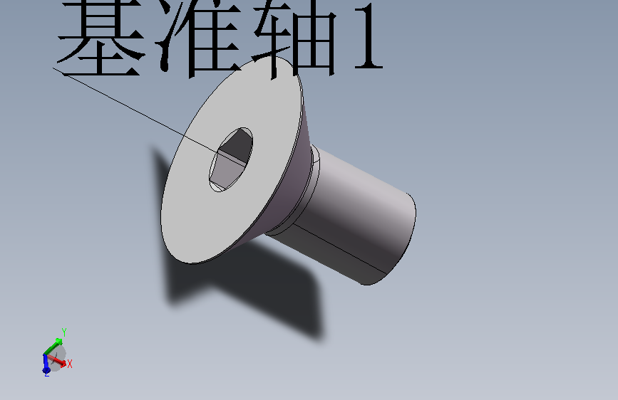 GB／T70．3-2000内六角沉头螺钉M5×10