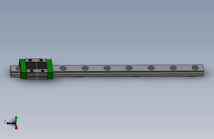 滑块导轨MGN9C1R175Z0I-7.5-7.5