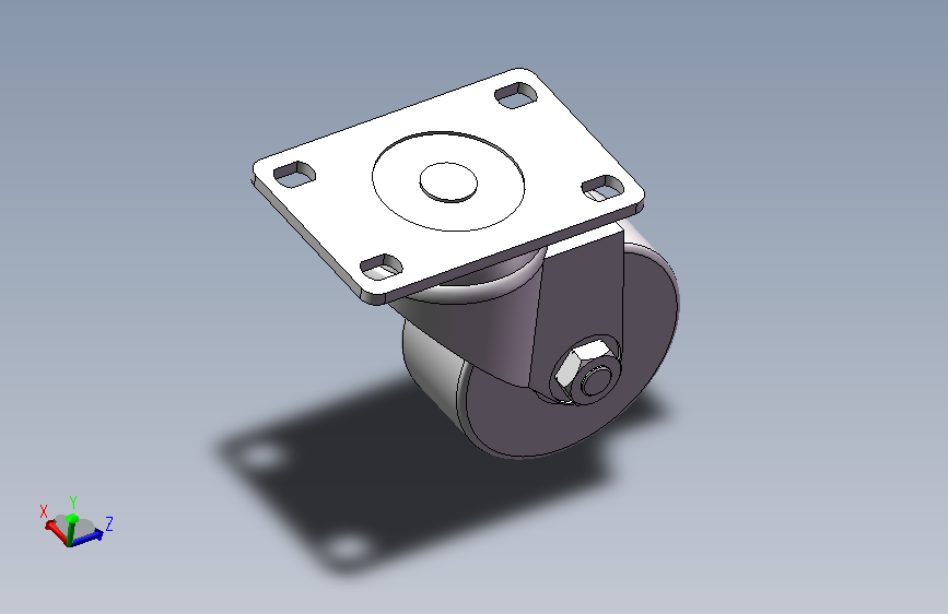 脚轮CKN11-D75-UT-2-0705