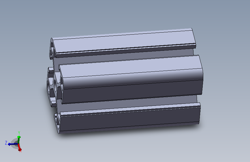 铝型材JZ-8-4040L-009