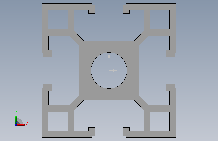 铝型材JZ-8-4040L-33-1-2