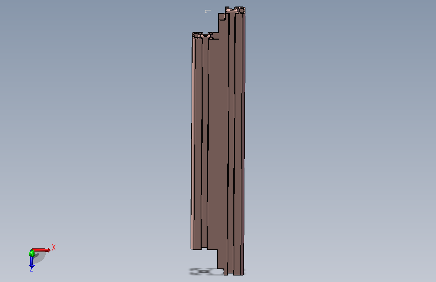铝型材JZ-8-4080W-005