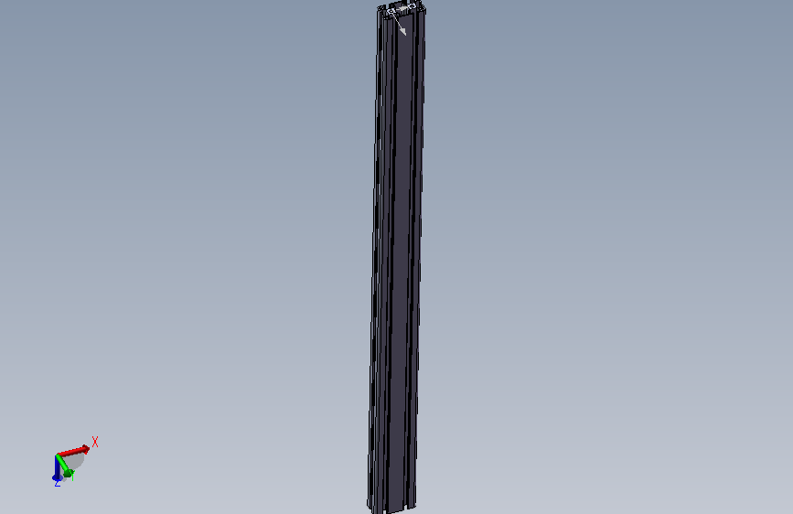 铝型材JZ-8-4080W-007