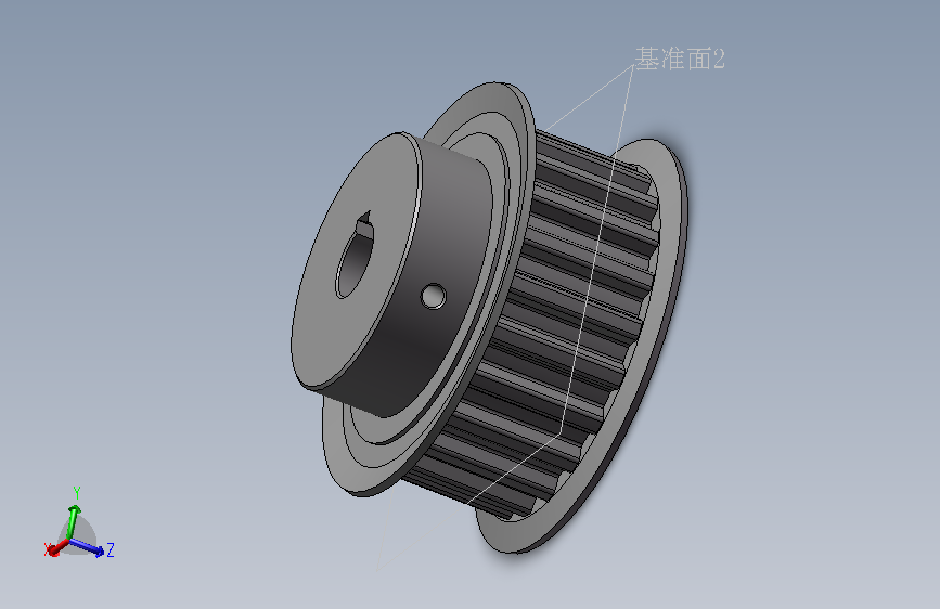 同步轮齿轮EAR29-T10250-22-B-N-d14