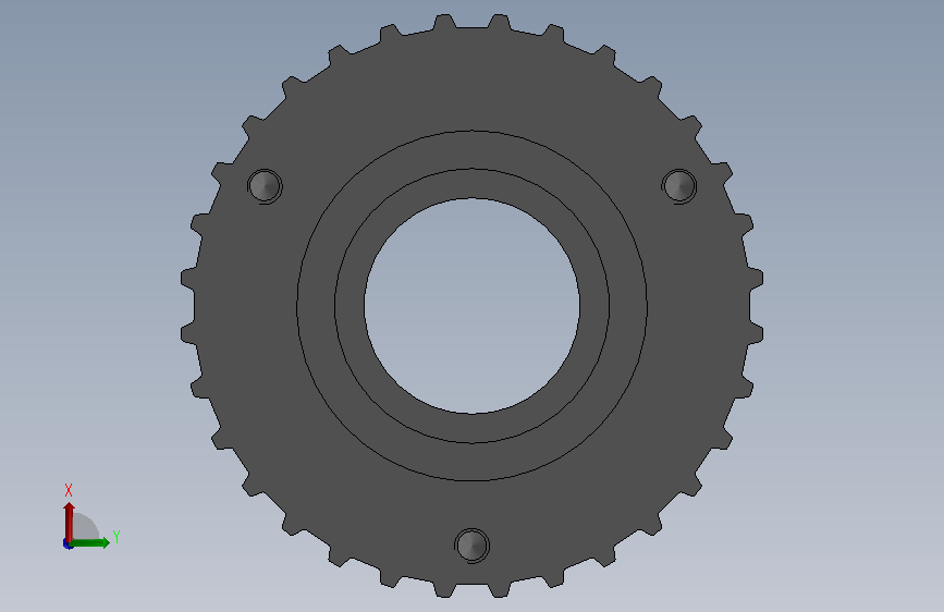 同步轮齿轮EAY22-T10900-32-A-H-d20 -A