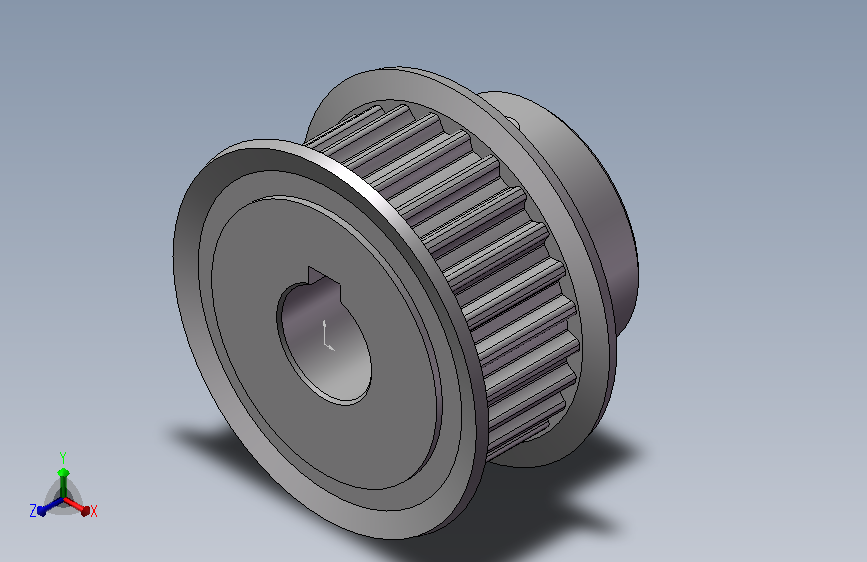 同步轮齿轮EBJ21-S5M150-26-B-N-d14（A）