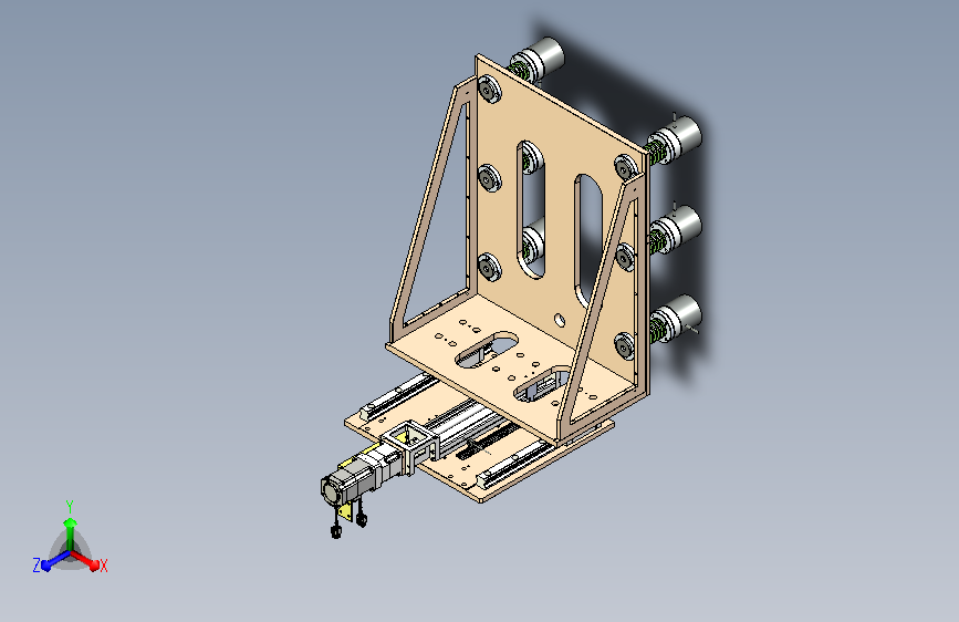 大横移机械手模组