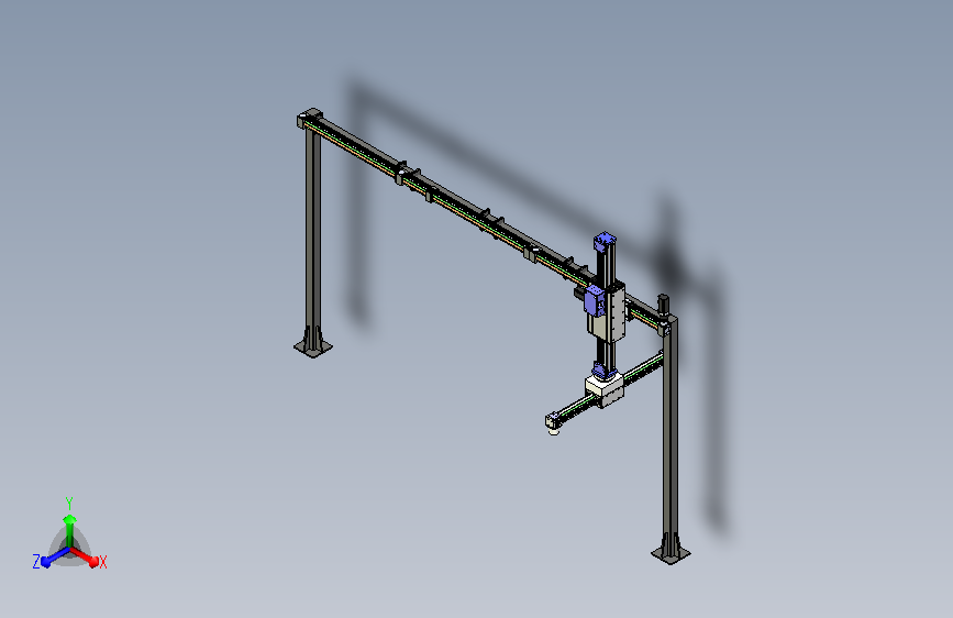 阀芯上料桁架机械手