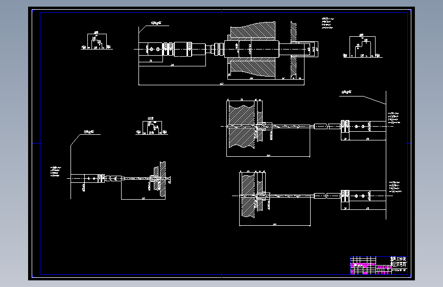 柴油机齿轮室盖钻镗专机总体及夹具设计