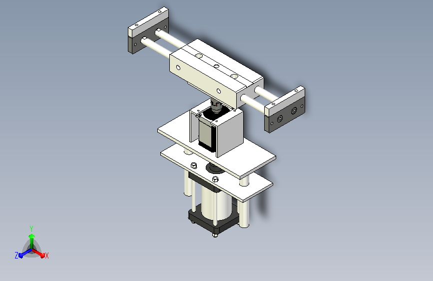 底部旋转顶升装配体