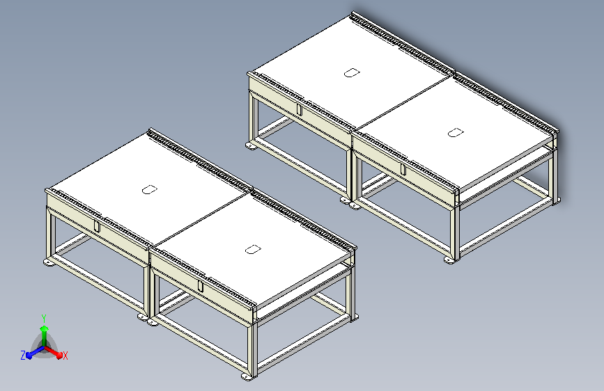 隔板料框运输线