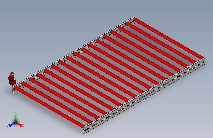 上料排辊线装配