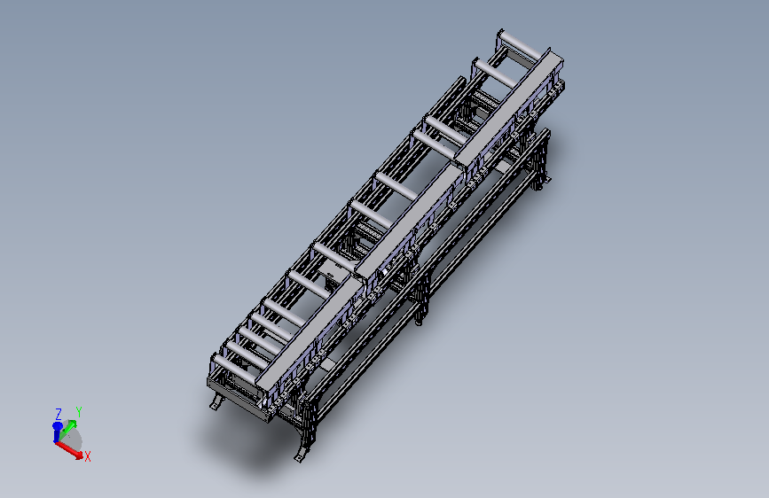 B44-辊子输送线模型