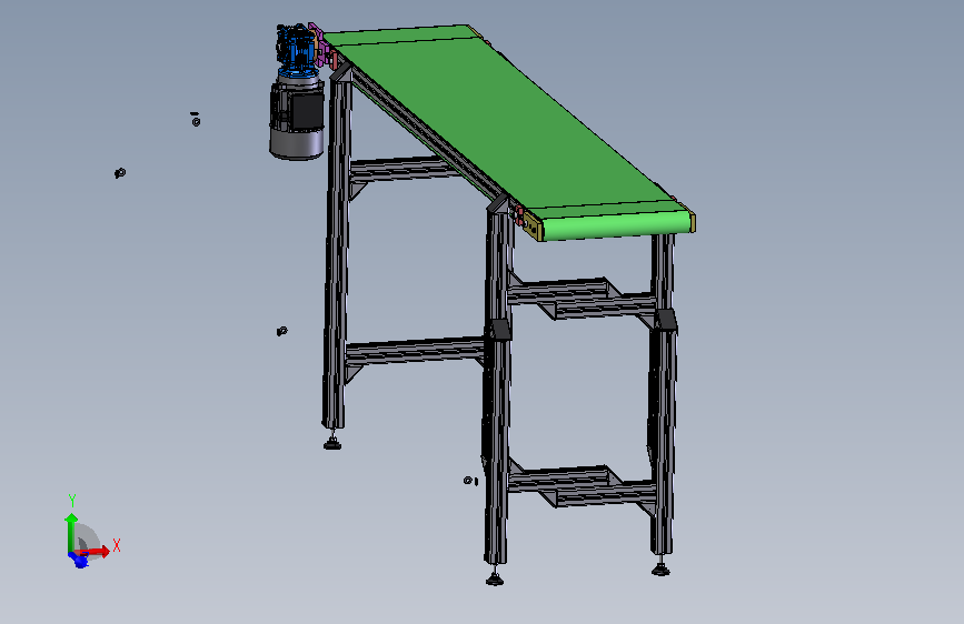 B72-铝型材小型输送机