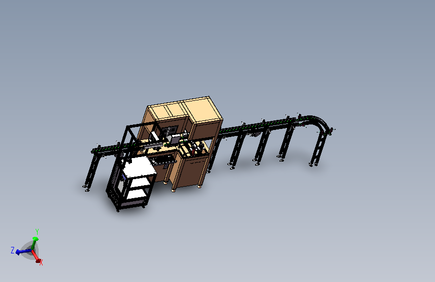 B79-皮带线体导轮装配台