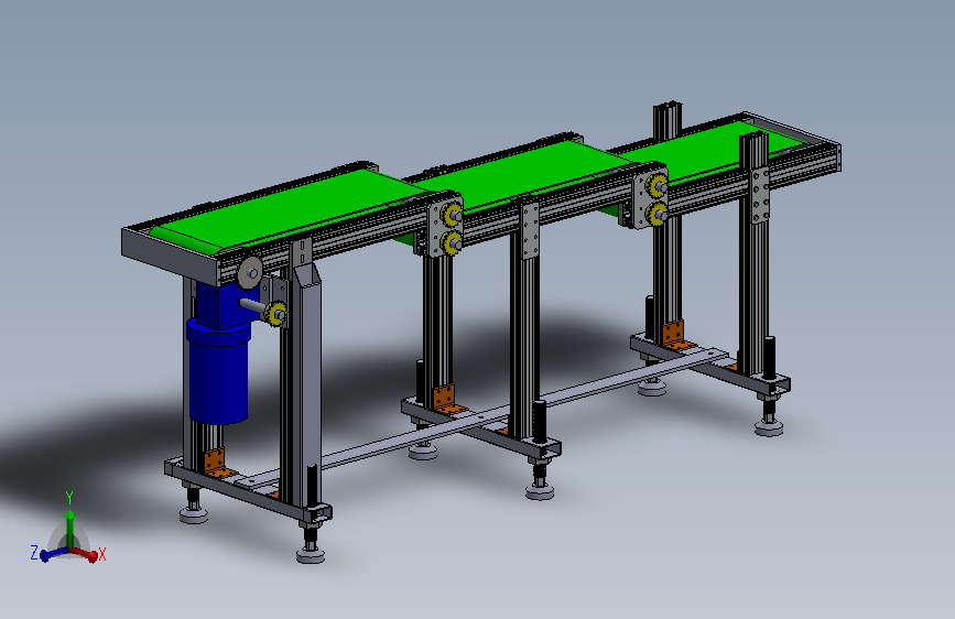 B84-三层皮带输送机