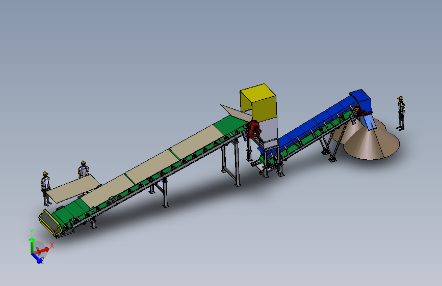 B107-斜坡多段输送线