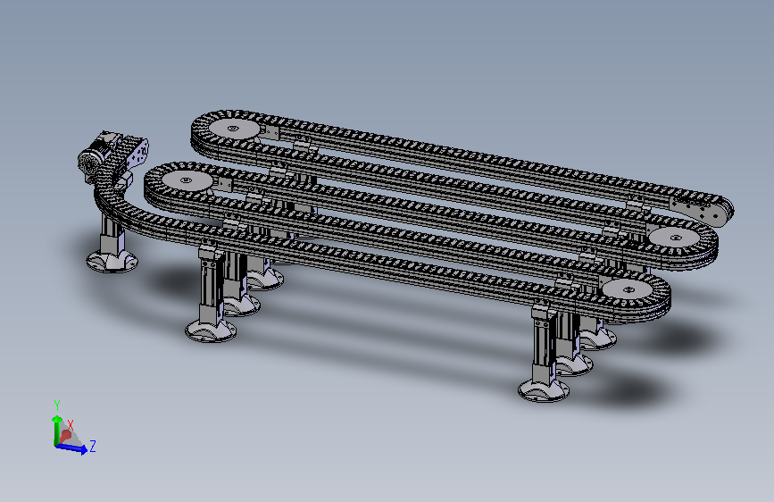 B103-弯道传送带